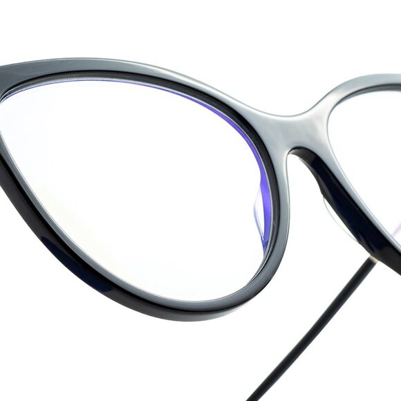 TOM FORD TF5994-B BLACK BLUE LIGHT BLOCK with MAGNETIC CLIP-ON EYEGLASSES FRAME - Picture 8 of 8